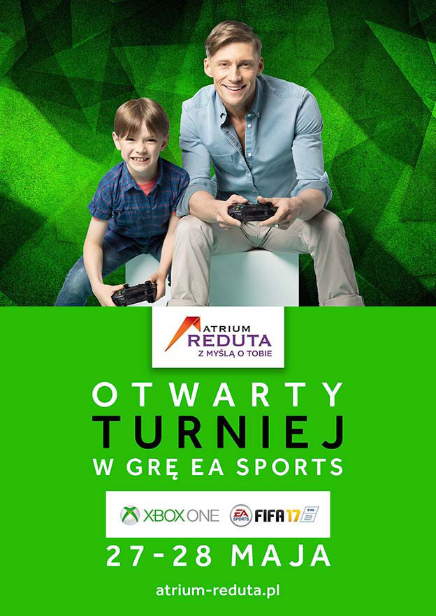 Otwarty turniej w FIFA 17 w Atrium Reduta