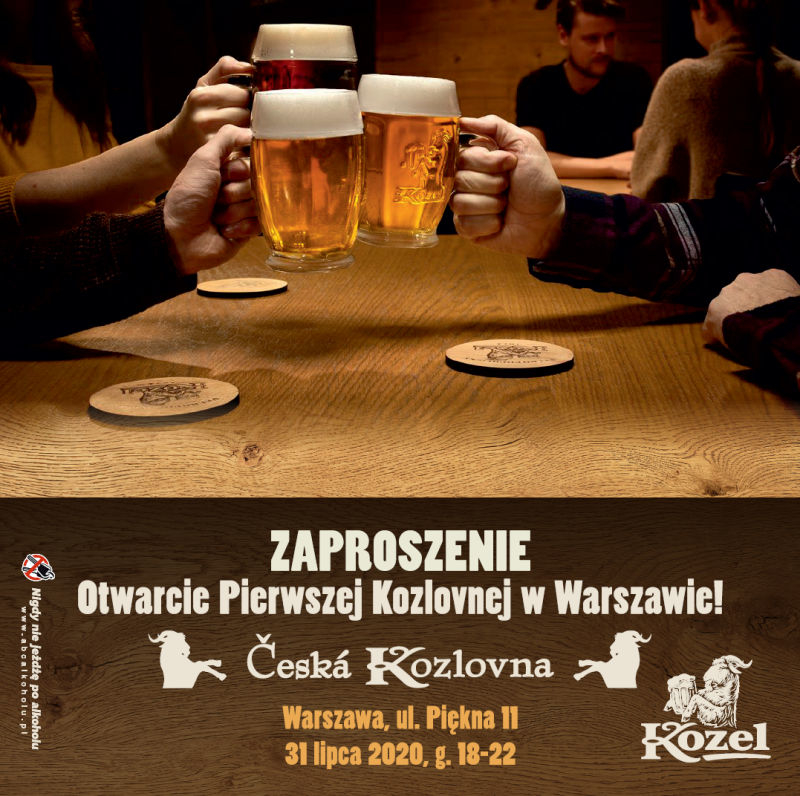 Oficjalne otwarcie pierwszej Kozlovnej w Warszawie!