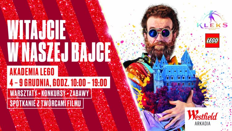 Witajcie w naszej bajce… i odkryjcie świat fantazji z Panem Kleksem w Westfield Arkadia