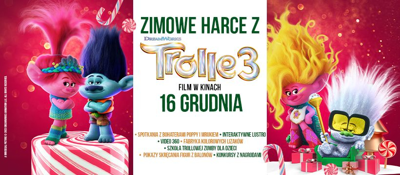 Harce z Trollami w Promenadzie! Spędź czas z bohaterami nowego filmu!