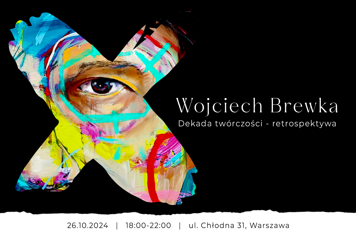 "X" – retrospektywna wystawa twórczości Wojciecha Brewki